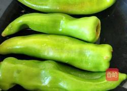 虎皮镶肉尖椒的做法图解6