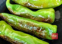 虎皮镶肉尖椒的做法图解7