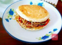 烧饼夹菜的做法图解11