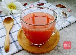 鲜榨西瓜雪梨汁的做法图解5