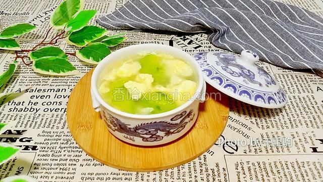 鸡蛋丝瓜汤