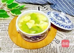 鸡蛋丝瓜汤的做法图解8