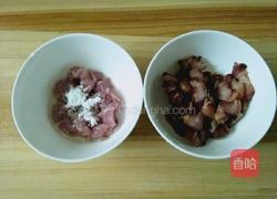 瘦肉腊肉炒草姑的做法图解5