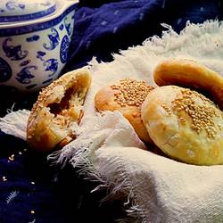 油渣芝麻饼的做法[图]
