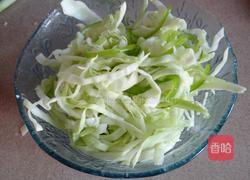 凉拌包菜丝的做法图解4