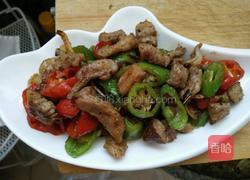 辣椒炒羊肉的做法图解10