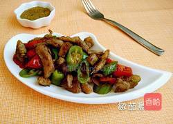辣椒炒羊肉的做法图解11