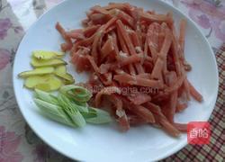干煸肉丝的做法图解1