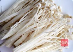 金针菇炒蛋的做法图解3