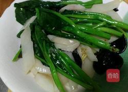 芥蓝炒山药的做法图解10