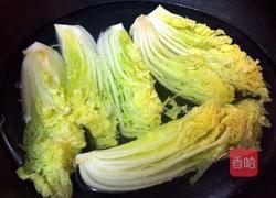 蒜蓉娃娃菜蒸粉丝的做法图解3