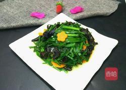 韭菜炒木耳的做法图解10
