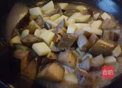土豆烧茄子的做法图解8