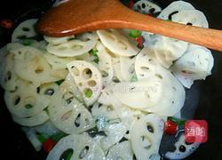 炒莲藕片的做法图解3