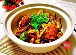 麻辣砂锅螃蟹的做法图解13