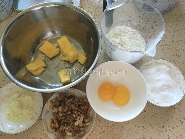 准备食材。