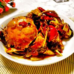香辣河蟹的做法[图]
