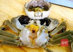 香辣河蟹的做法图解4