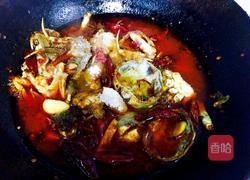 香辣河蟹的做法图解13