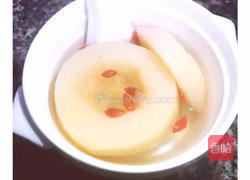 冰糖枸杞雪梨盅的做法图解7