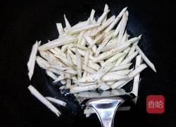 炒茄丝的做法图解4