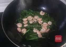 虾仁炒韭菜的做法图解8