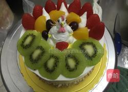 奶油裱花蛋糕的做法图解10