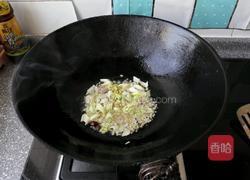 小白菜炒肉的做法图解4