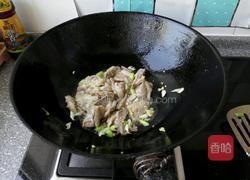小白菜炒肉的做法图解5