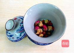 菊花玫瑰茶的做法图解2