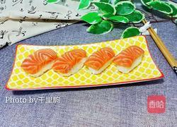 三文鱼寿司的做法图解5