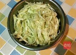 卷心菜炒饭的做法图解2