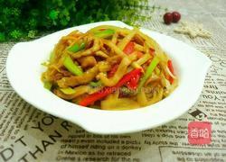 嫩姜炒肉丝的做法图解12
