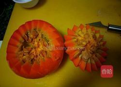 南瓜盅饭的做法图解4