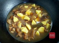土豆炖牛腩的做法图解7
