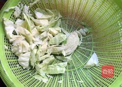 包菜粉条的做法图解3