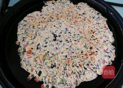 木耳菜煎饼的做法图解10