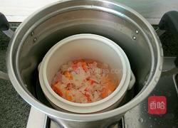 木瓜银耳炖牛奶的做法图解3