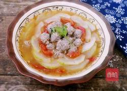 冬瓜番茄肉丸汤的做法图解8