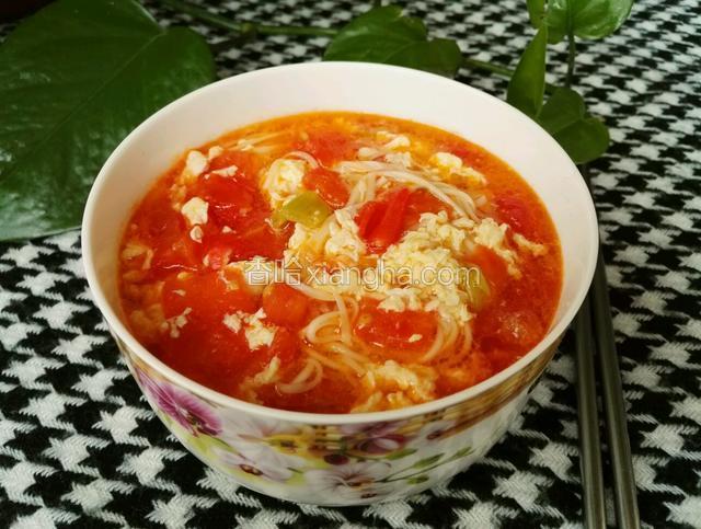 西红柿鸡蛋挂面