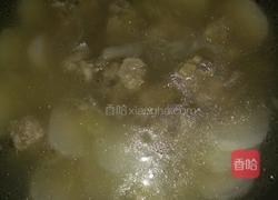 白萝卜排骨汤的做法图解5