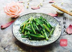 清炒韭菜的做法图解5