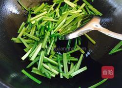 清炒韭菜的做法图解3