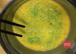 苦瓜鸡蛋饼的做法图解3