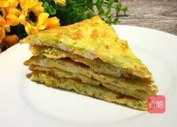 苦瓜鸡蛋饼的做法图解8