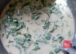 荆芥煎饼的做法图解3