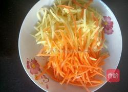 土豆丝炒莜面的做法图解2