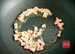 玉米炒火腿的做法图解3