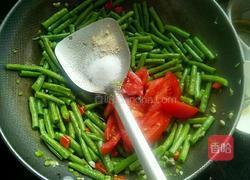 西红柿炒豆角的做法图解6