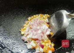 鸭肠炒饭的做法图解7